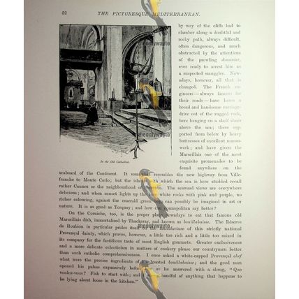 Old Cathedral Interior, Marseilles, France, Book Illustration (Print), 1890