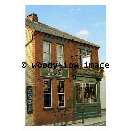 pu0166 - The Rose Pub , Biggleswade , Bedfordshire - print 6x4