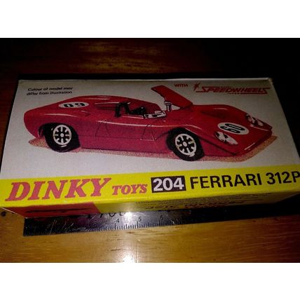 Dinky - 204 - 312P Ferrari - Replica Box