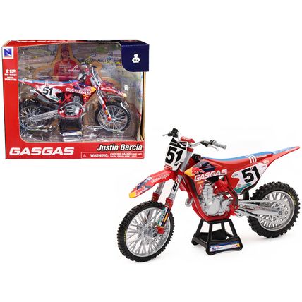GasGas MC 450F Motorcycle #51 Justin Barcia "GasGas Factory Racing - Red Bull...
