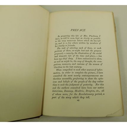 Antique Book Women Of Colonial Revolutionary Times Eliza Pinckney 1902 Ravenel