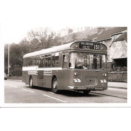 Black & White Photograph of Maidstone & District Motor Services Ltd. - LKT 122F