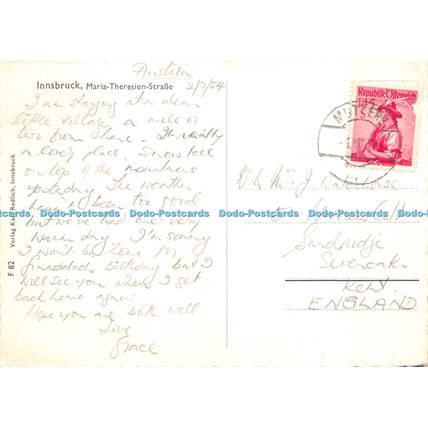 D026959 Innsbruck. Maria Theresien Strase. Karl Redlich