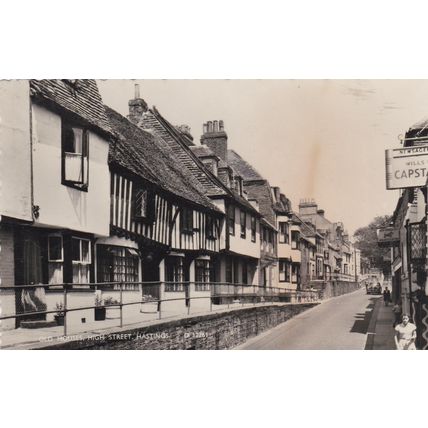 E358 HASTINGS - OLD HOUSES, HIGH STREET