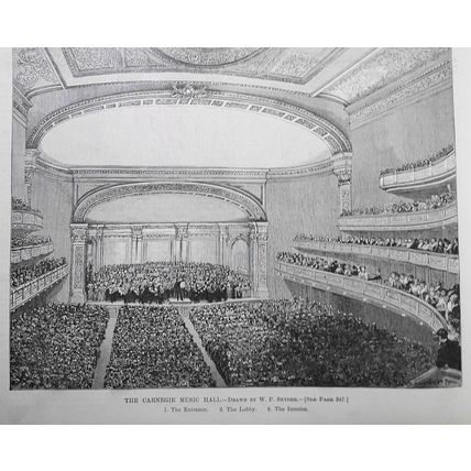 Harper's Weekly May 9, 1891. The Horse from ranch to market; Carnegie Hall; etc