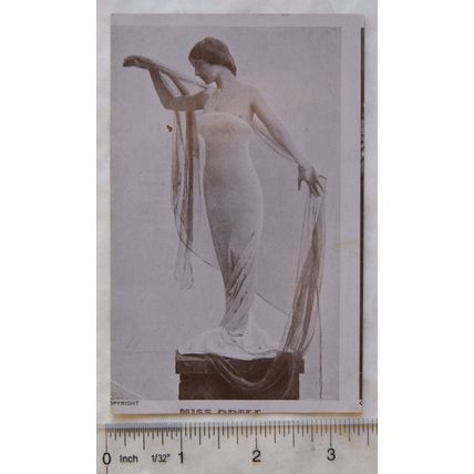 vintage postcard Miss Odell ref.2