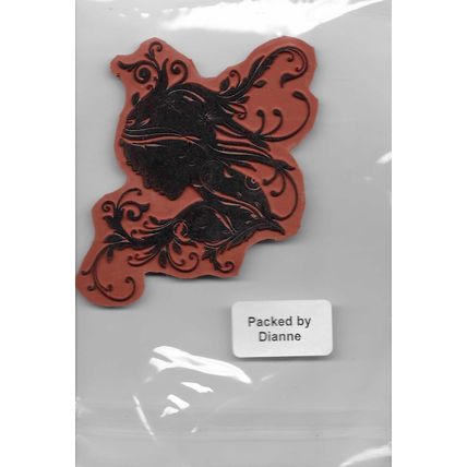 Indigoblu. Stag Cliffhanger Stamp. Stamping Cardmaking Scrapbooking Crafts