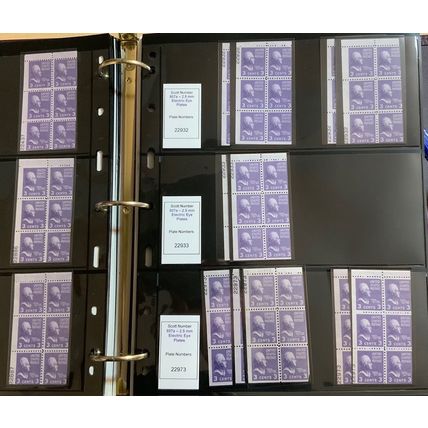 Fantastic Booklet Pane Collection With PL#'s EEE Bars & More - SEE ALL PHOTO'S