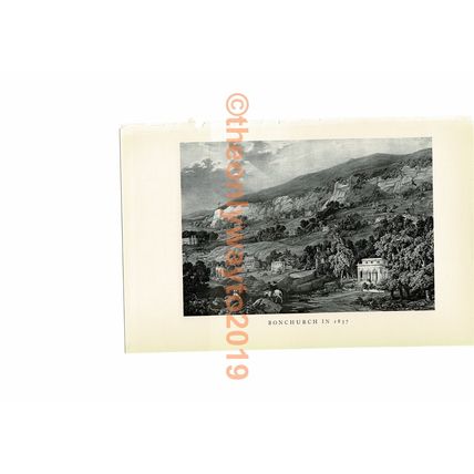 Bonchurch, IOW,1837, Book Illustration (Print), 1934
