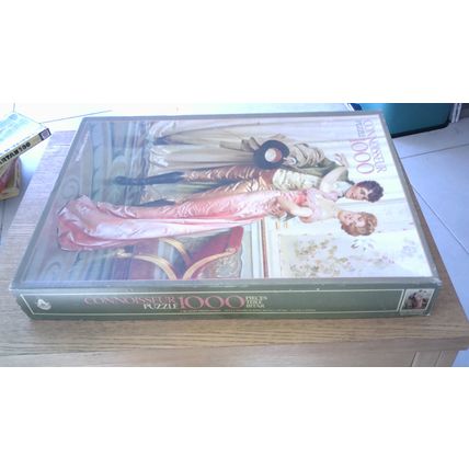 THE EMBRACE by J.F. Soulacroix Jigsaw Puzzle (1000 Piece) Arrow Puzzles (1984)