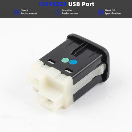 13519224 USB Port AUX Jack Auxiliary Input Adapter Compatible with Chevy Buick G