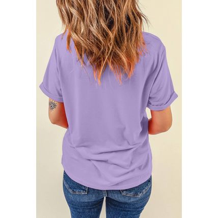 Wisteria TRICK OR TREAT Halloween Fashion Graphic T Shirt