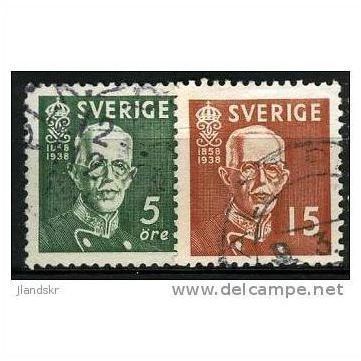 1938 Michel 250B/251B - fine used (o)