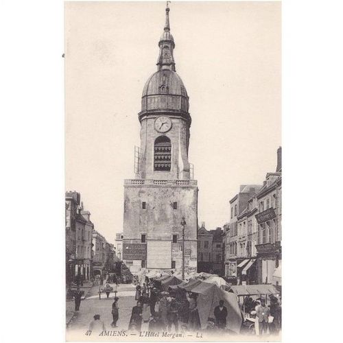 L Hotel Morgan Amiens France Postcard (F4340)