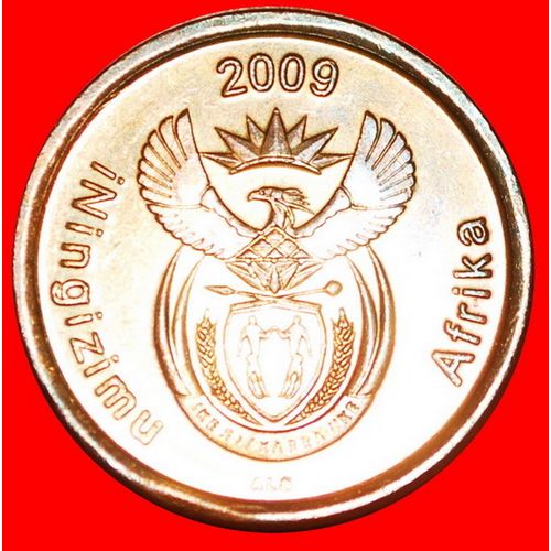 CRANE: SOUTH AFRICA ★ iNingizimu Afrika 5 CENTS 2009! LOW START ★ NO RESERVE!