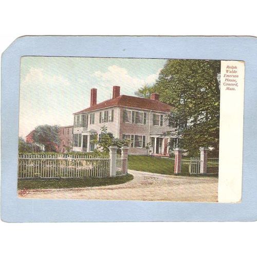 MA Concord Home Of Ralph Waldo Emerson ma_box2~919