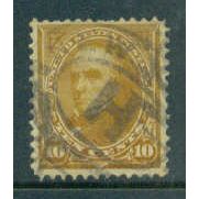 Used 283 10c Daniel Webster Fine M05423