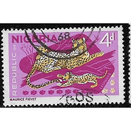 1965/1966 SG 177a - #3 fine used (o) - ANIMAL