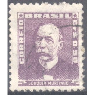 Brazil 1954 - SG895 - 50c lilac - Joaquim Murtinho - used 4