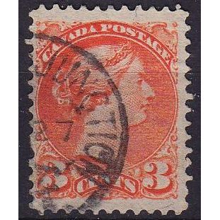 KANADA CANADA [1870] MiNr 0028 c A ( O/used ) [05]