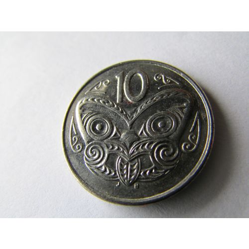 1996 QUEEN ELIZABETH II NEW ZEALAND TEN CENTS FREE POST. AO