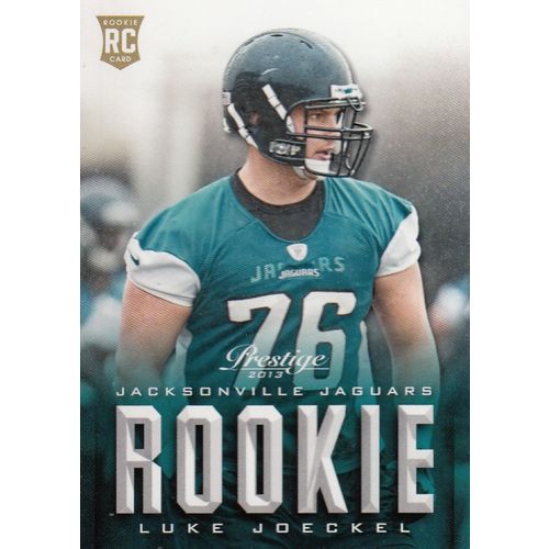 2013 Panini Prestige Football Luke Joeckel ROOKIE