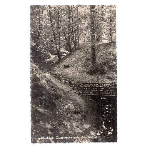OOSTERBEEK, ZWITSERSCHE PARTIJ MARIENDAAL, NETHERLANDS unused postcard 1957 =