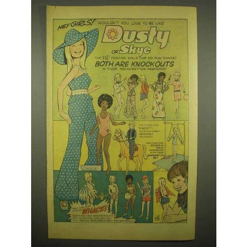 1976 Kenner Dusty, Skye Fashion Doll Ad - Nugget