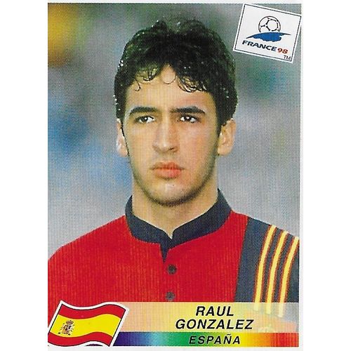 Panini's FIFA World Cup France 1998 Stickers: No.243 - González (Raúl)