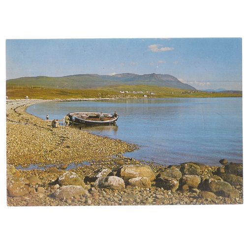 ACHILTIBUIE FROM BADEN BAY , ROSS-SHIRE, SCOTLAND unused vintage postcard /
