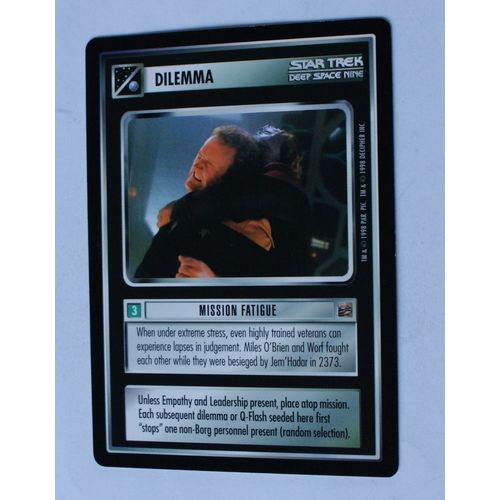 Star Trek CCG: The Dominion # Mission Fatigue (A) 1998 decipher