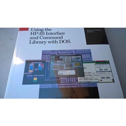 HP Using the HP-1B Interface and Command Library with DOS Kit No.82335-91001