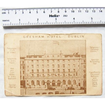 1948 postcard Gresham Hotel, Dublin