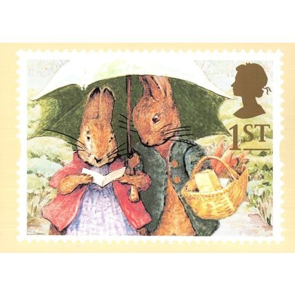 Peter Rabbit from Beatrix Potter Book Limited Edition PHQ Postcard