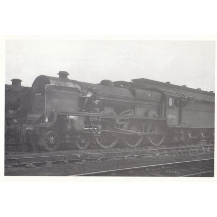 Edge Hill Liverpool Train Railway Station 45546 Train Postcard