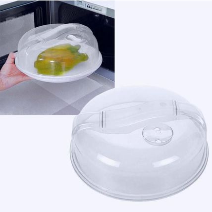 (2-PK) Microwave Splatter Cover, 10.25" Diameter, BPA-FREE