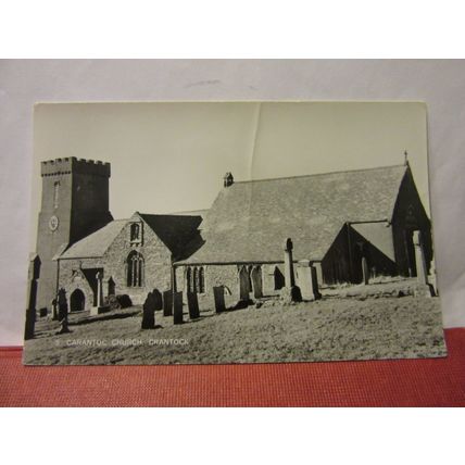 St. CARANTOC CHURCH, CRANTOCK, CORNWALL unused postcard RP =