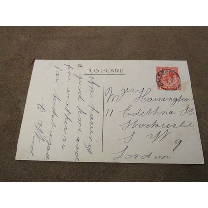 1930s real photo Postcard - Rockingham Castle, Nr Corby - Northamptonshire