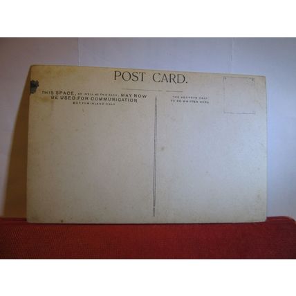 3 YOUNG GENTLEMEN. antique photograph postcard #