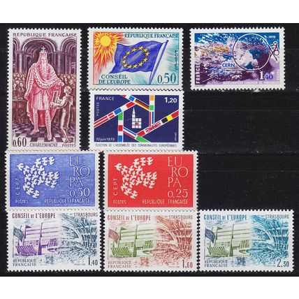 FRANKREICH FRANCE [Lot] 08 ( **/mnh ) mit Europarat