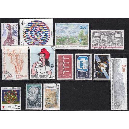 FRANKREICH FRANCE [Lot] 75 ( O/used ) ex 1980er