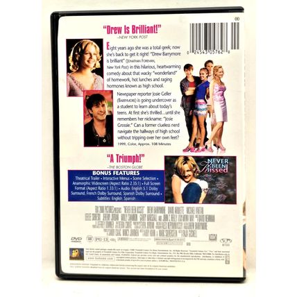 Never Been Kissed (DVD, 1999) Comedy Movie (L31)