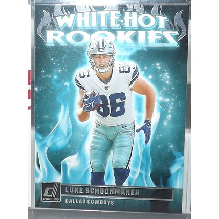 2023 Donruss LUKE SCHOONMAKER (Cowboys) White-hot Rookies #WHR-9