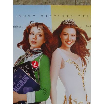 ICE PRINCESS - A WALT DISNEY MOVIE POSTER WTH MICHELLE TRACHTENBERG