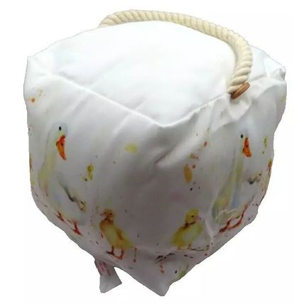 Duck & Ducklings Door Stop Fabric 30 CM Gift Home Decor Door Stay Wedge Jam