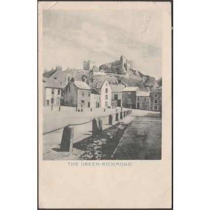 The Green, Richmond, Yorkshire, 1906 - Postcard
