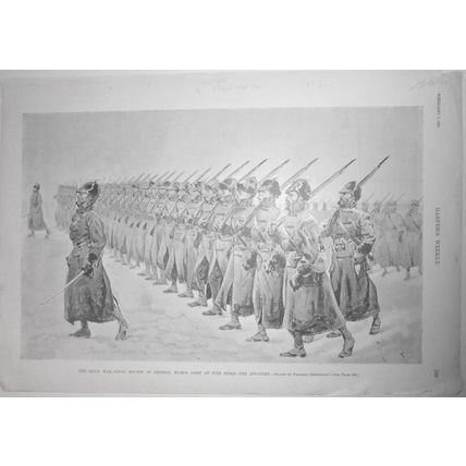 The Sioux War - Review Of General Mile's Army At Pine Ridge - F. Remington,1891