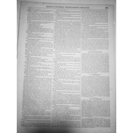 New Sporting Yacht for Egyptian Prince + Boston Cannon - Ballou's Pictorial 1857