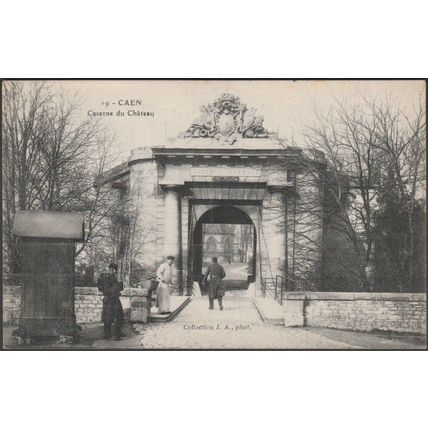 Caserne du Château, Caen, c.1910 - CPA IA19