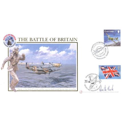 Neville Duke Battle Of Britain WW2 Limited To 100 Hand Signed FDC